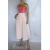 ELEGANCKA SPÓDNICA MIDI PUDROWA