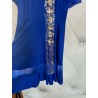 SUKIENKA MIDI PLUS SIZE SIATKA CZERWONA