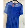 SUKIENKA MIDI PLUS SIZE SIATKA CZERWONA