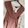 SUKIENKA OMBRE PLUS SIZE KARMEL