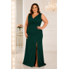 SUKIENKA PLUS SIZE LUSIA BUTELKOWA ZIELEŃ