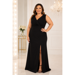SUKIENKA PLUS SIZE LUSIA CZARNA