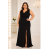 SUKIENKA PLUS SIZE LUSIA CZARNA