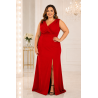 SUKIENKA PLUS SIZE LUSIA CZERWONA
