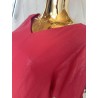 CZERWONA SUKIENKA SREBRNY POLUSK PLUS SIZE
