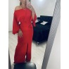 SUKIENKA LYCRA CZERWONA 36-38-42
