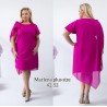 SUKIENKA MARLENA PLUS SIZE ZIELONA 44/46