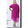 SUKIENKA MARLENA PLUS SIZE FUKSJA 44/46