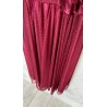MIDI SIATKA GROCHY XXL BORDO