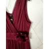 MIDI SIATKA GROCHY XXL BORDO
