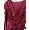 KORONKA MAXI XXL BORDO