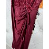 KORONKA MAXI XXL BORDO