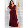 KORONKA MAXI XXL BORDO